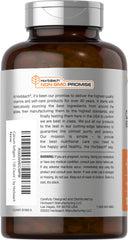 Calcium carbonate and Vitamin D3 details on Horbaach bottle