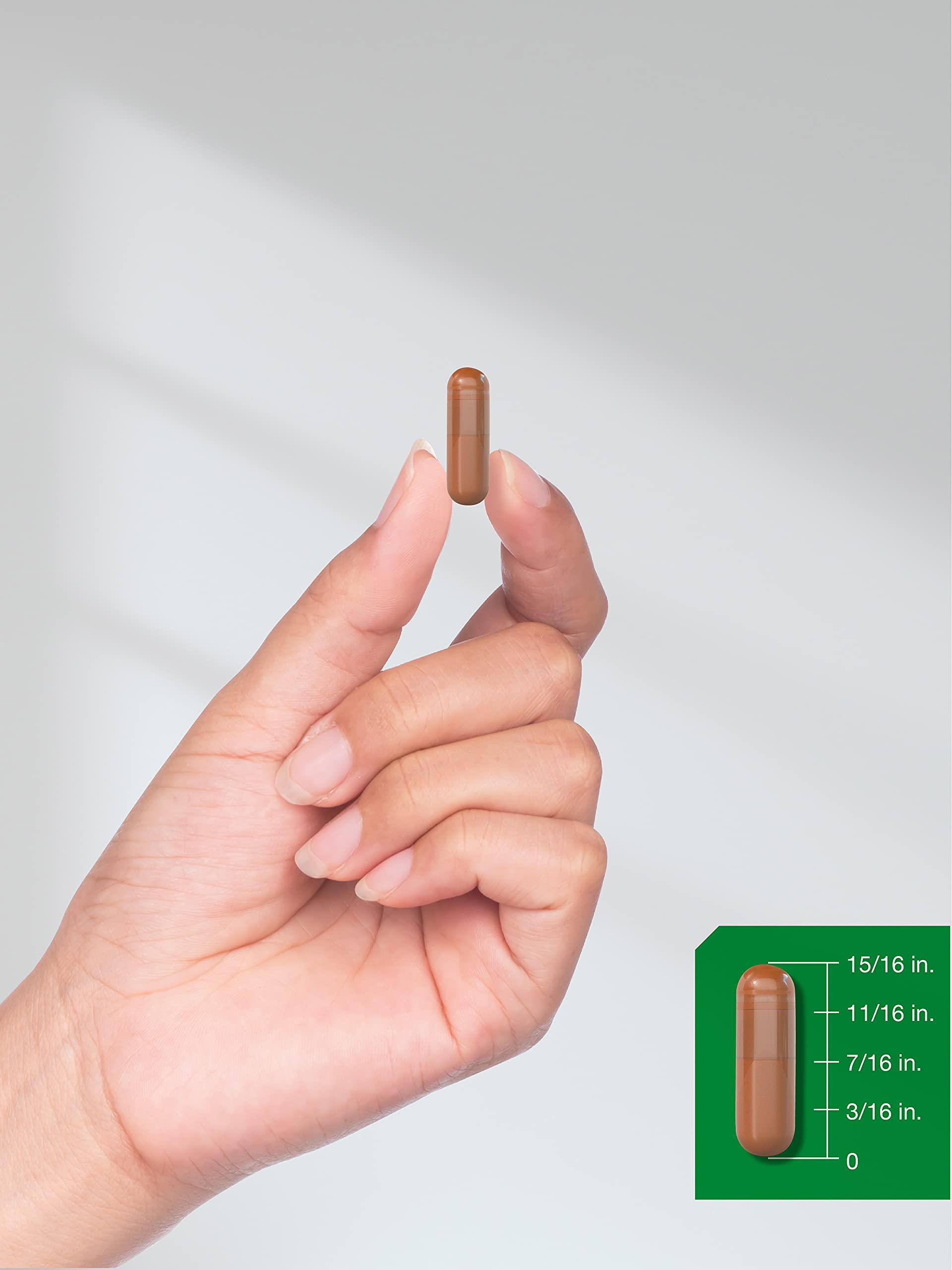 Lifestyle image of Horbäach Chaga Mushroom Capsules with bottle on desk