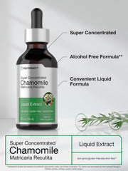 Non-GMO and gluten-free icons on Horbaach Chamomile label
