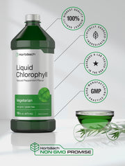 Peppermint flavor note for Horbaach Chlorophyll Liquid Drops