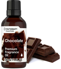 Horbäach Chocolate Fragrance Oil 1oz amber glass bottle