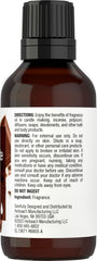 Close-up of Horbaach Chocolate Fragrance Oil amber bottle