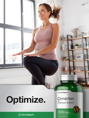 Box packaging of Horbäach Cinnamon with Chromium Picolinate 2500mg