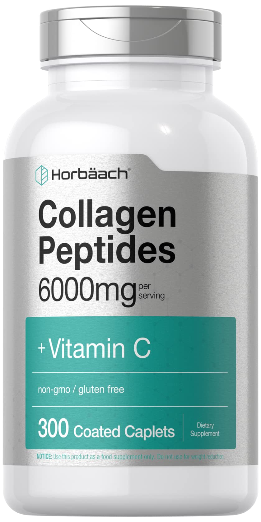Hero image of Horbaach Collagen Peptides 6000mg with Vitamin C