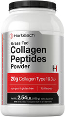 Unflavored Horbaach Collagen Peptides Powder 40 oz