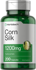 Horbäach Corn Silk Capsules bottle with label