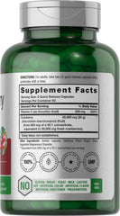Close-up of Horbäach Cranberry Concentrate Pills bottle