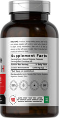 Horbäach Creatine Monohydrate label close-up