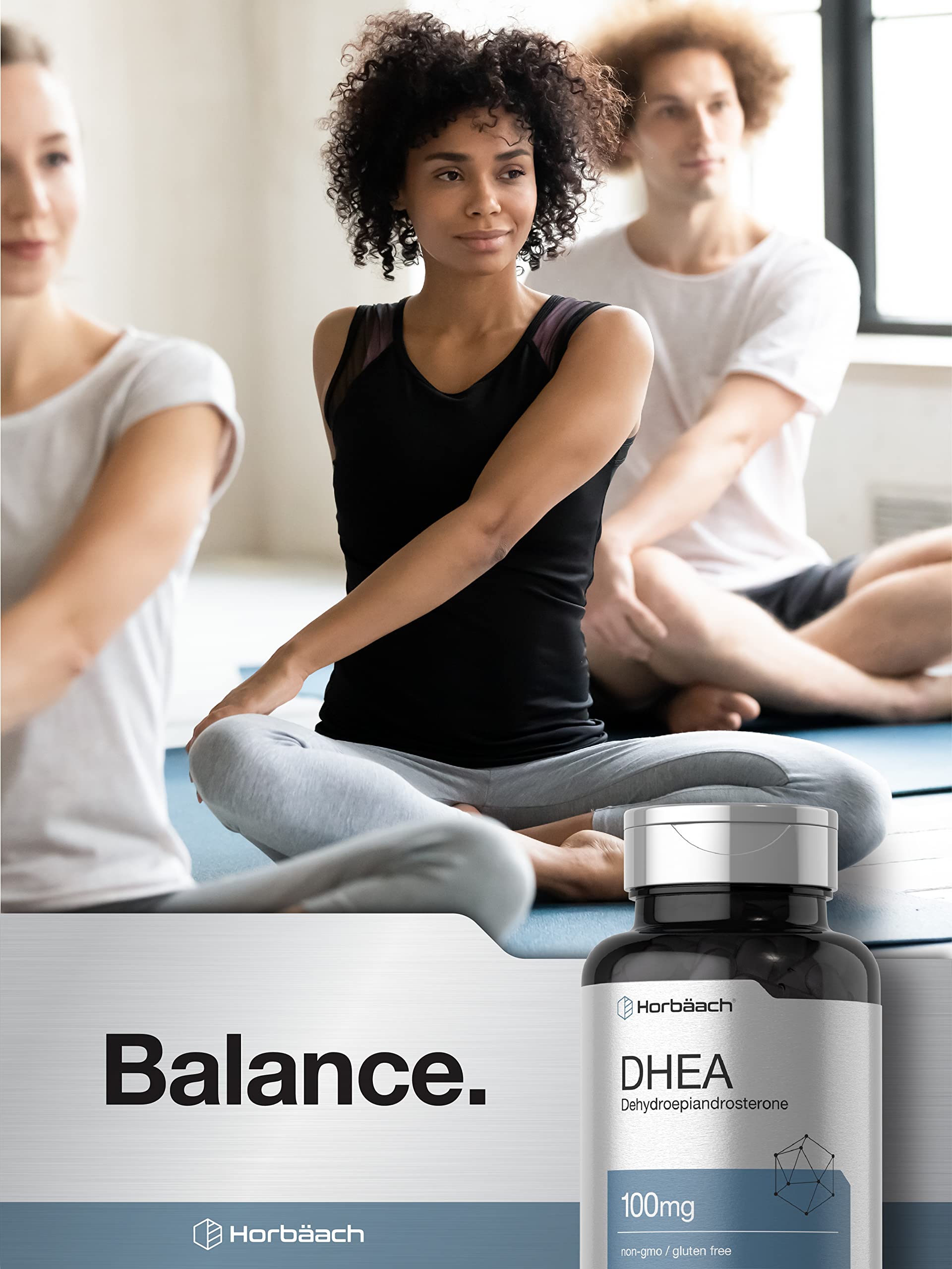 Horbäach DHEA 100mg quick-release capsules