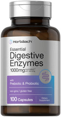 Horbäach Essential Digestive Enzymes bottle — 100 capsules (hero image)