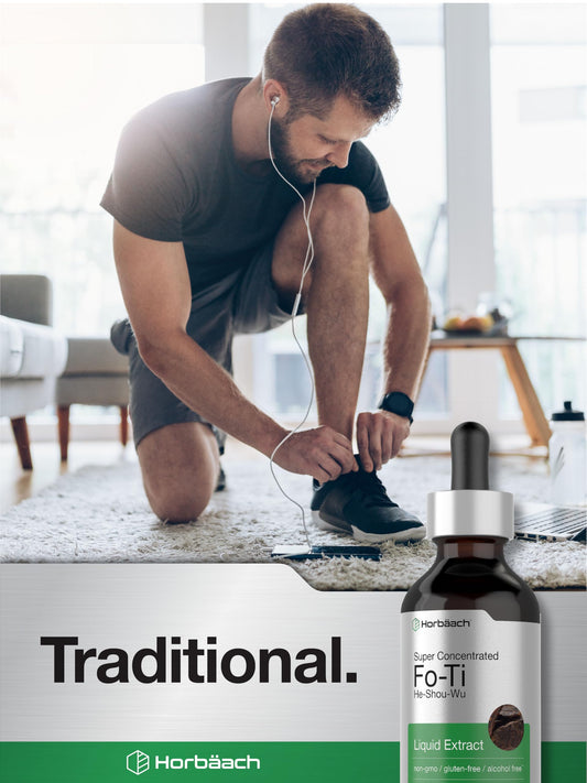 FoTi Liquid Extract label close-up
