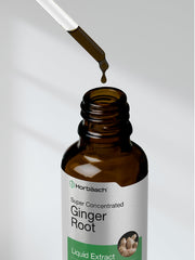 Packaging of Horbaach Ginger Root Liquid Extract, 2 oz