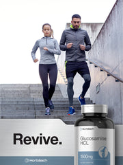 Gluten-free label on Horbäach Glucosamine HCL packaging