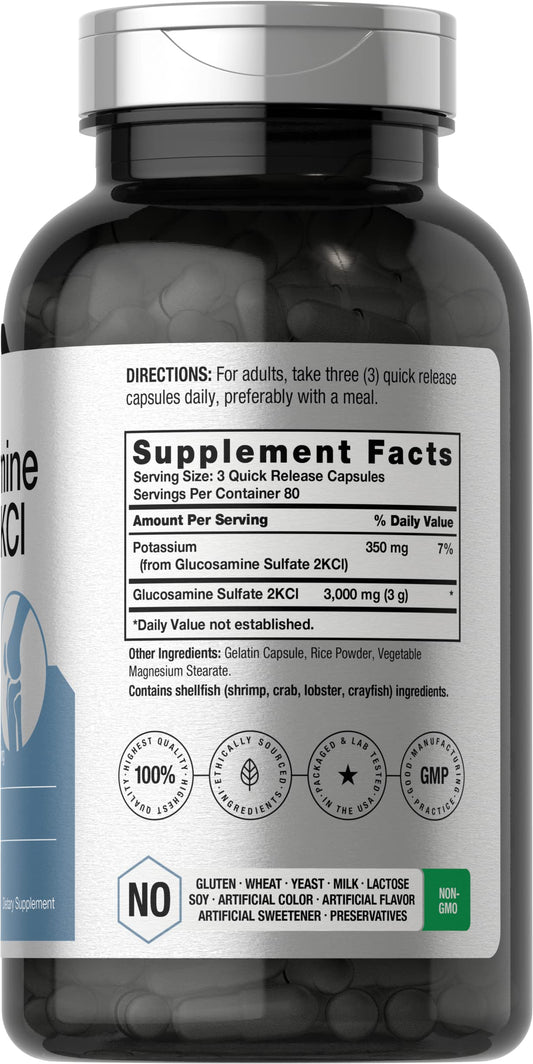 Horbäach Glucosamine Sulfate 2KCI with Potassium packshot