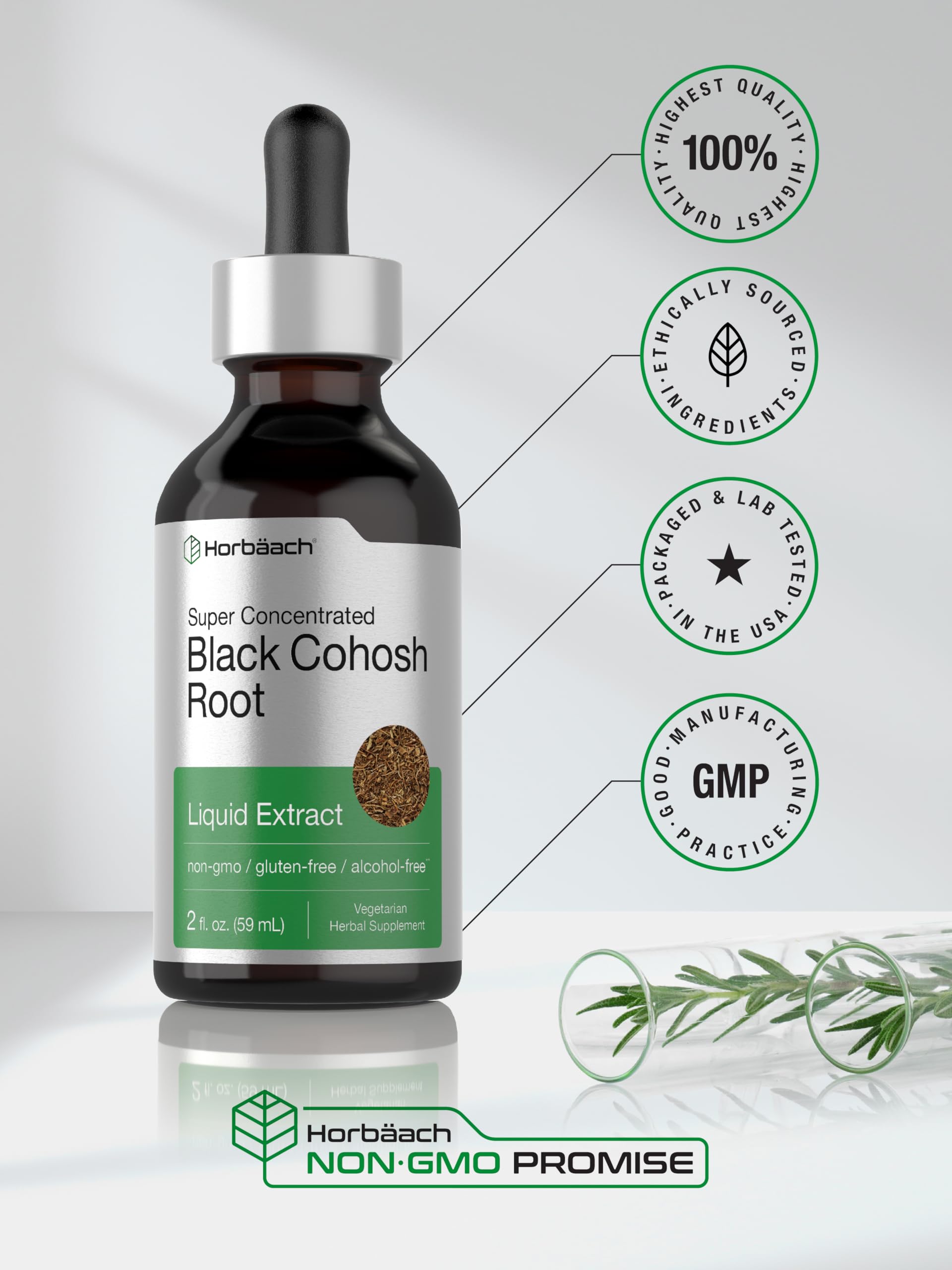 Gluten-free and allergen-free indication for Horbaach product