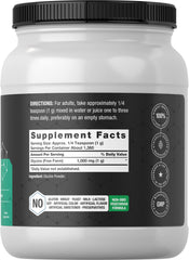 Bottle of Horbaach Glycine Powder 3 lbs