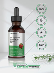 Product label of Horbaach Hawthorn Berry Extract
