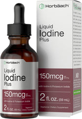Horbäach Iodine Liquid Drops bottle 2 fl oz