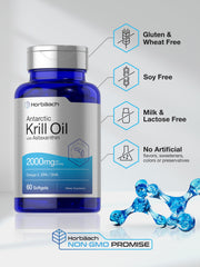Ingredients list for Horbäach Antarctic Krill Oil 2000mg