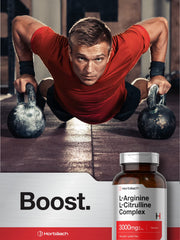 Close-up of free-form L-Arginine and L-Citrulline amino acids