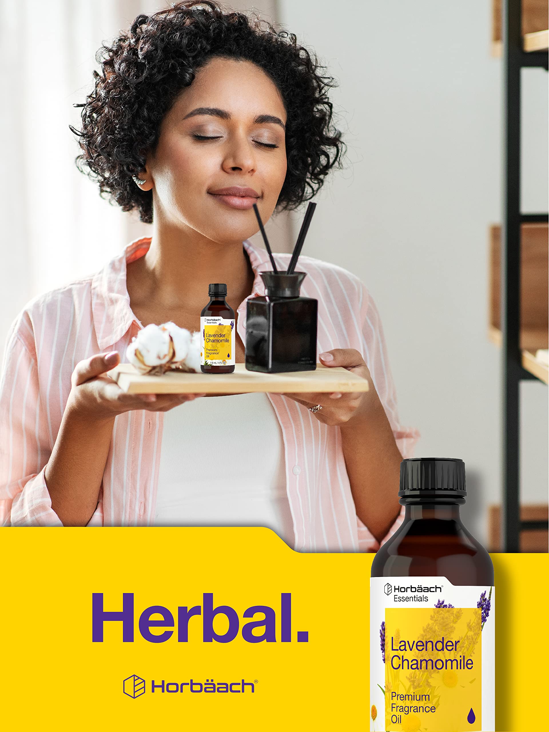 Room aroma featuring Horbäach Lavender Chamomile Fragrance Oil
