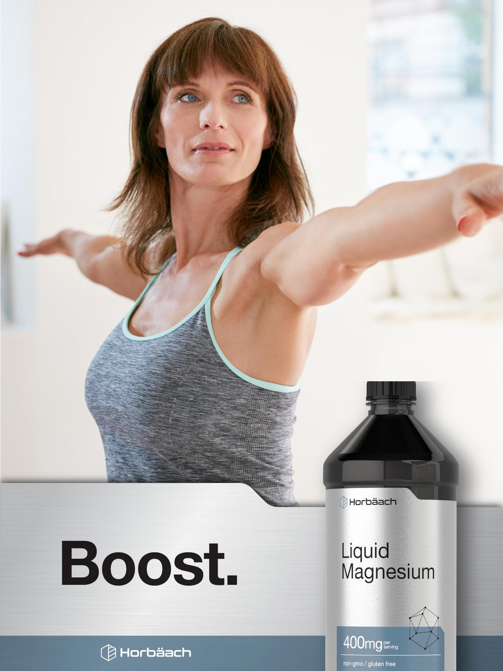 Droppers dispensing Horbaach Liquid Magnesium drops