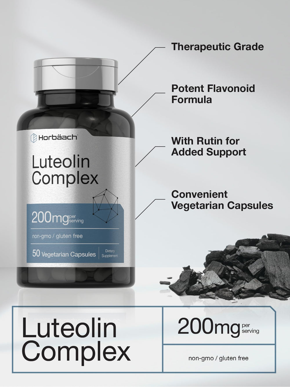 Vegetarian capsules of Luteolin Complex