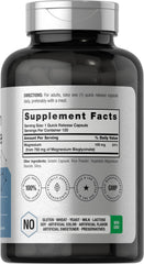 Quick-release Magnesium Bisglycinate capsules