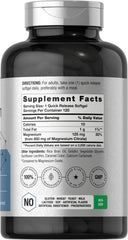 Close-up of Horbäach Magnesium Citrate 850 mg softgels