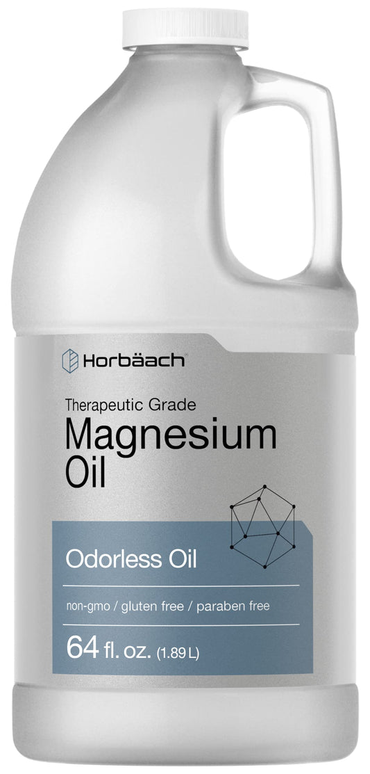 Horbäach Magnesium Oil 64 oz Odorless - hero image