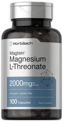 Horbäach Magtein Magnesium L-Threonate bottle with 100 capsules