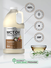 MCT oil derived from coconut and palm for Horbaach