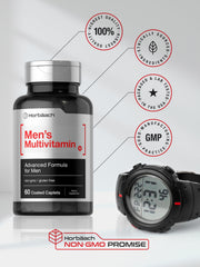Horbäach men's multivitamin label and seal