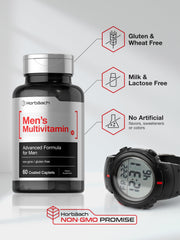 Non-GMO and gluten free Horbäach multivitamin label