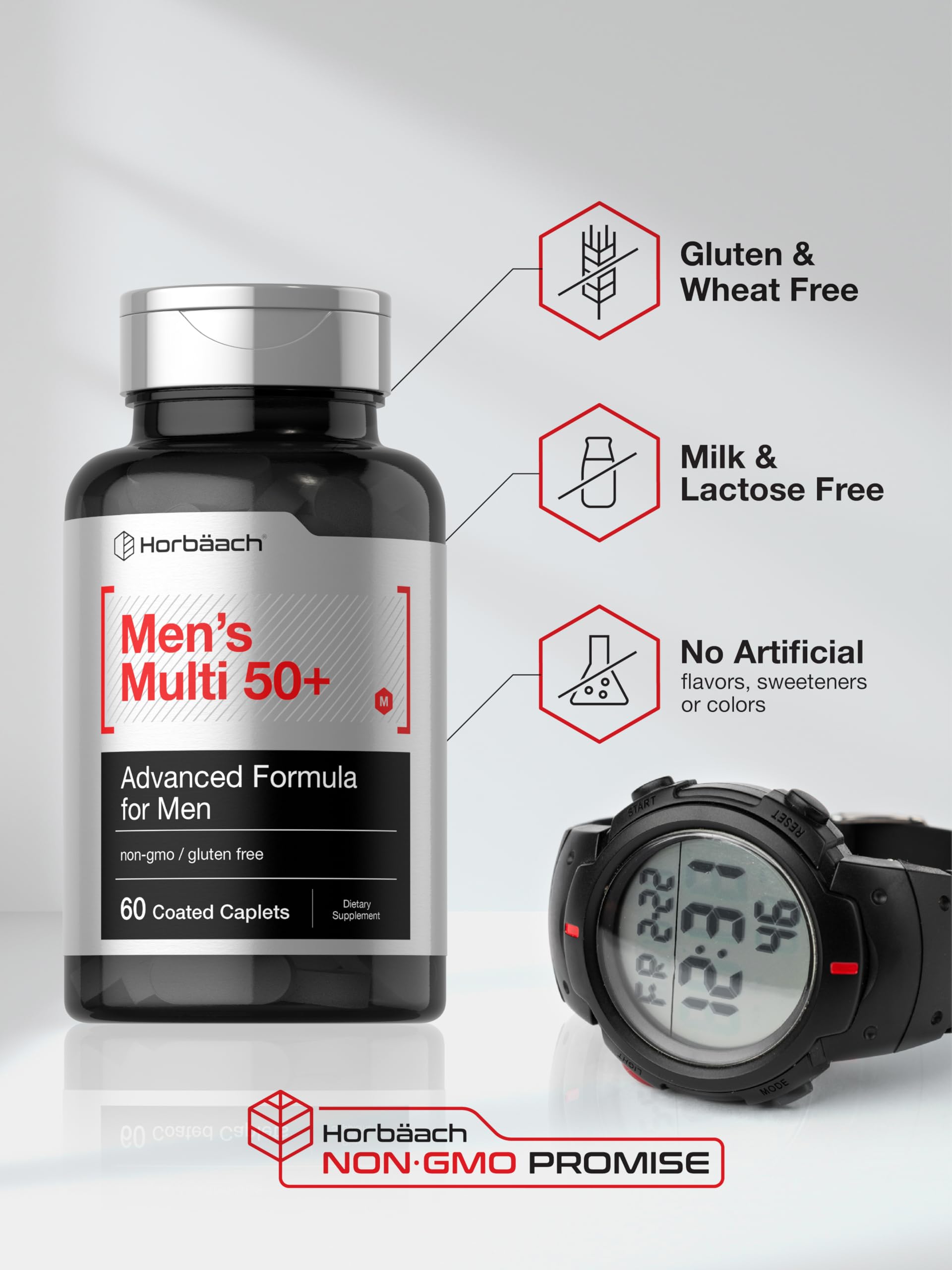 Nutrient list highlighting vitamins and minerals