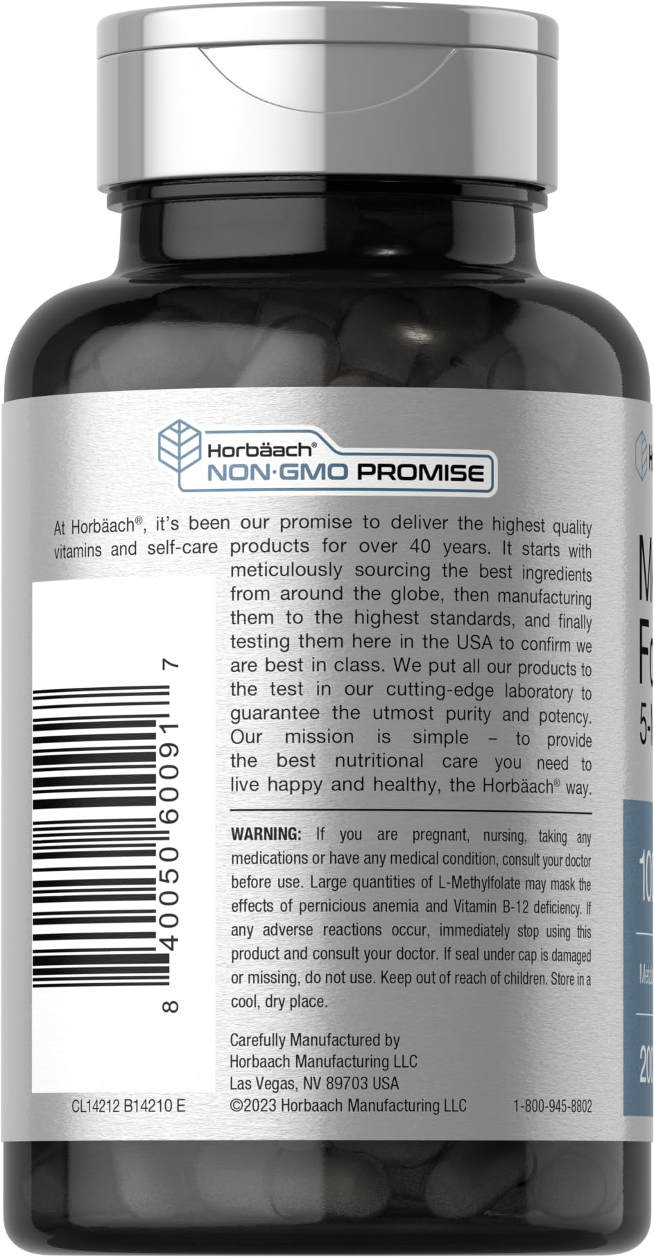 Label: 1000 mcg Quick-Release Methyl Folate