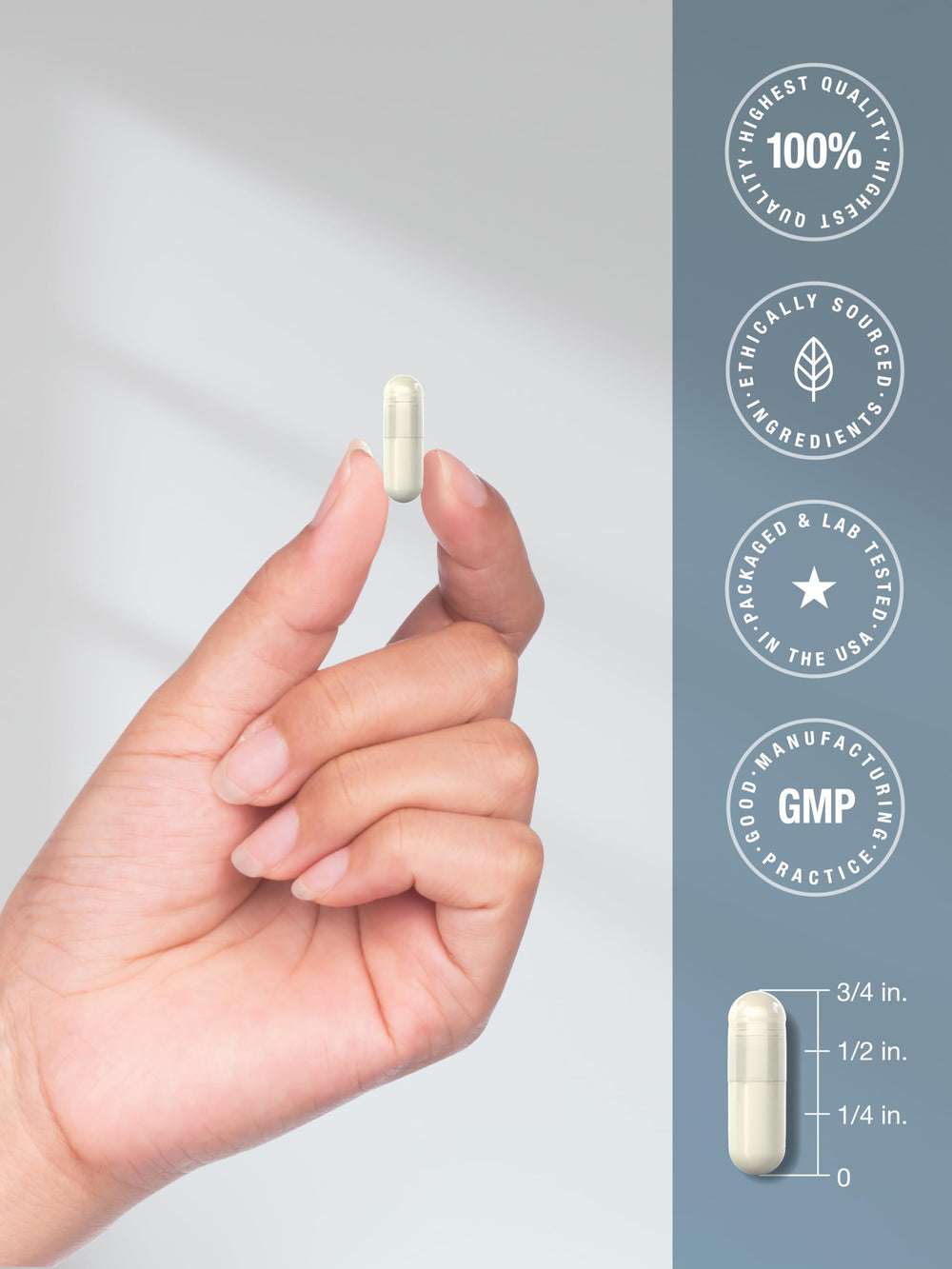 Front and back view of Horbaach Methyl Folate bottle