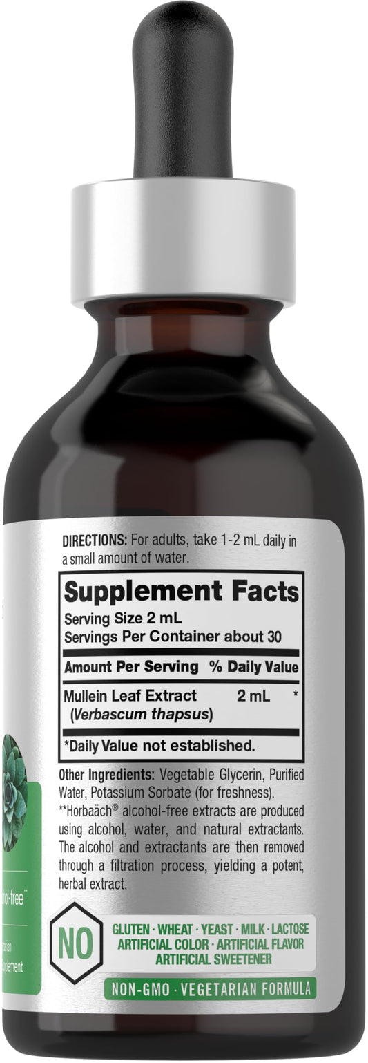 Dropper with Horbaach Mullein Leaf Extract Drops