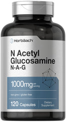 Horbaach N-Acetyl Glucosamine 1000 mg bottle with label