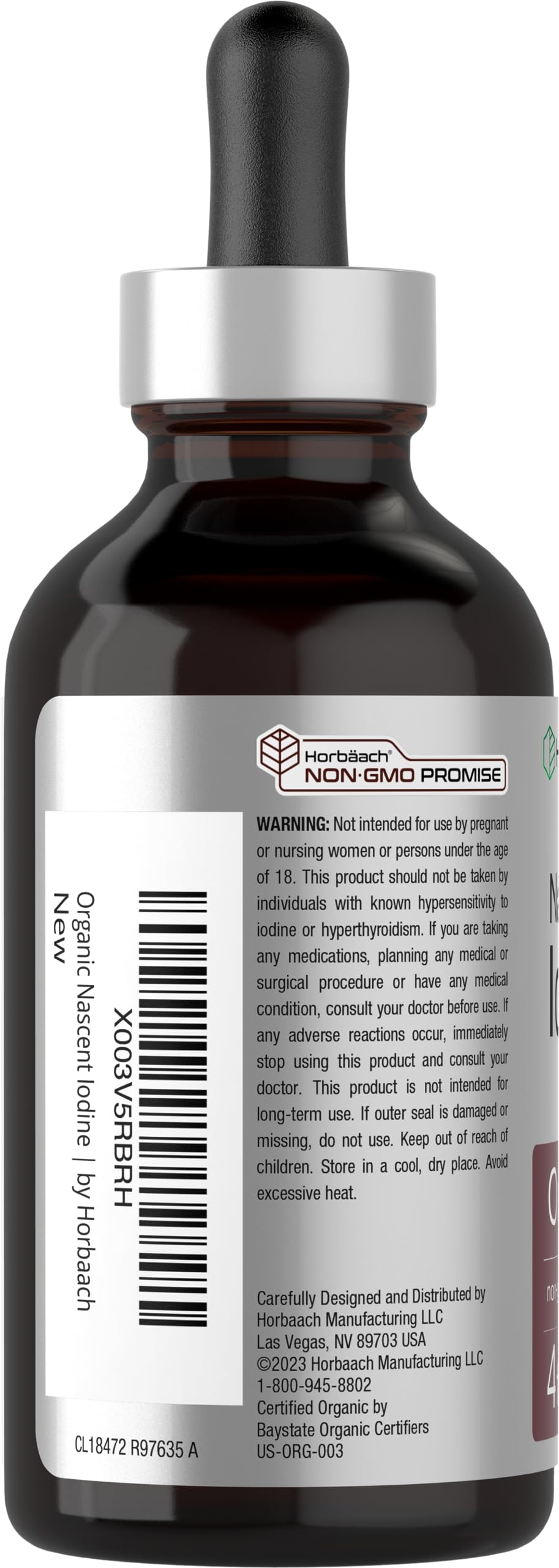 Dropper for Nascent Iodine Drops