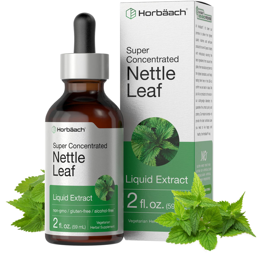 Horbäach Nettle Leaf Extract Drops 2 oz bottle