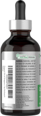 Product label showing Horbäach Organic Oil of Oregano