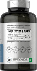 Gluten-free and Non-GMO Horbaach potassium citrate bottle