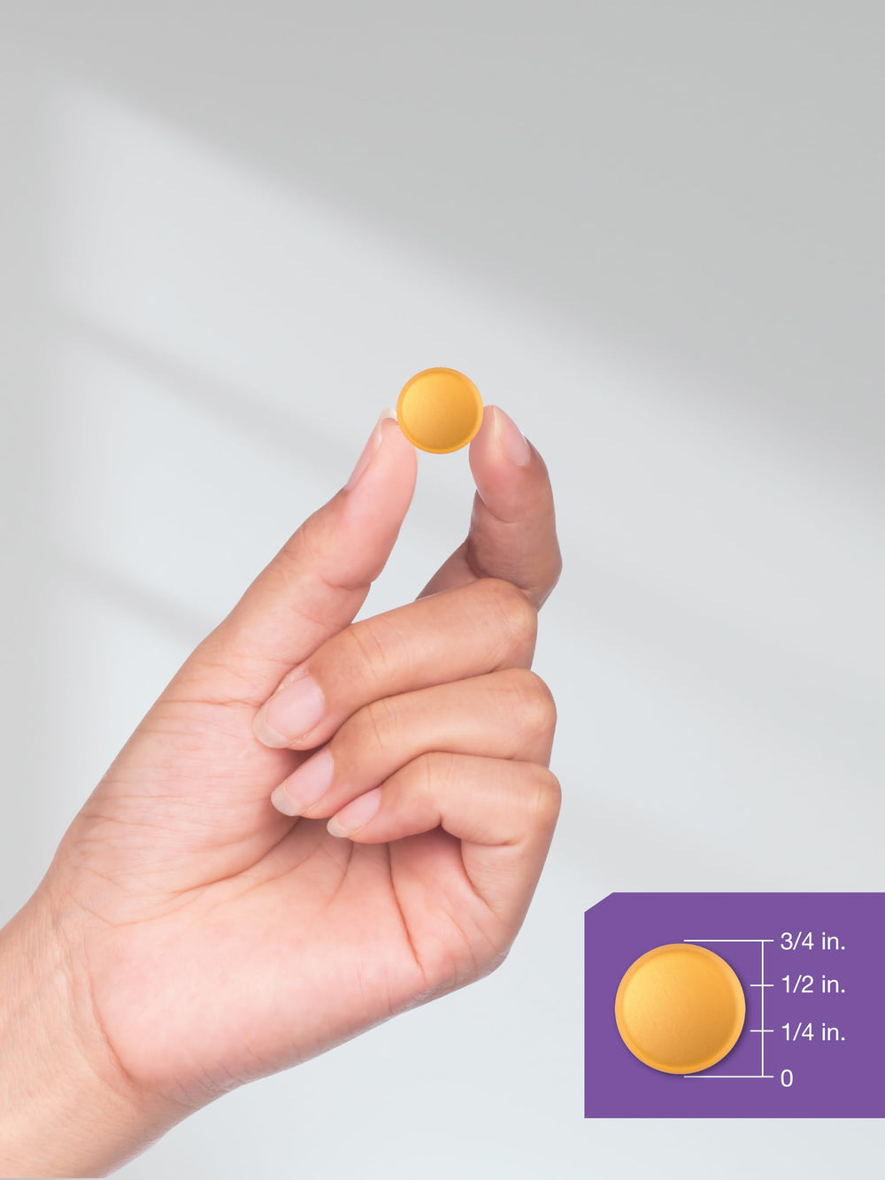 Close-up of a single tropical gummy