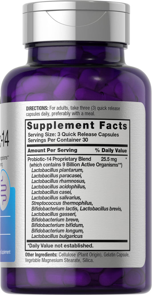 Close-up of quick-release probiotic capsules