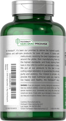 Supplement facts and ingredients on bottle label