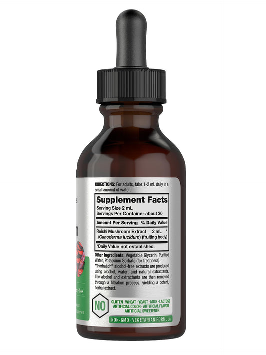 Reishi liquid dropper bottle 2 oz