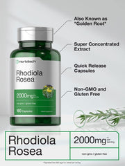 Label showing 2000mg per serving