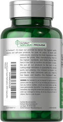 Close-up of product label showing Non-GMO and Gluten Free
