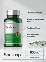 Illustration of Scutellaria Baicalensis used in Horbaach capsules